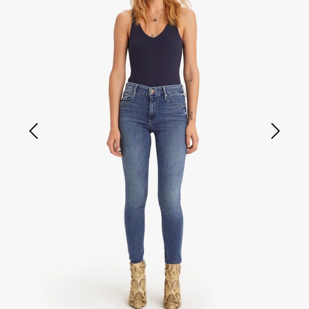 Mother Denim The Looker Groovin Skinny Jeans